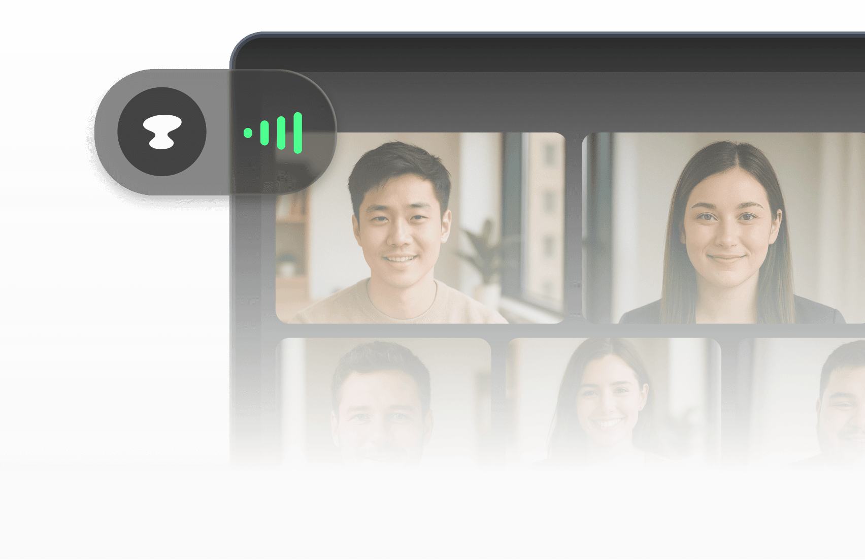 Video call interface