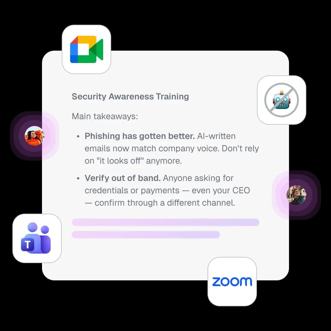 Record Google Meet, Zoom, and Teams without a bot joining the call